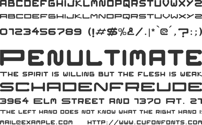 Nozstudio font preview