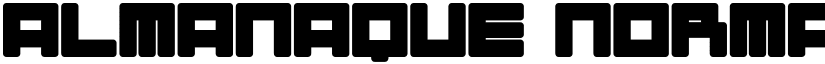 Almanaque Normal font