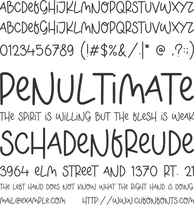 BLINKY SEASON font preview