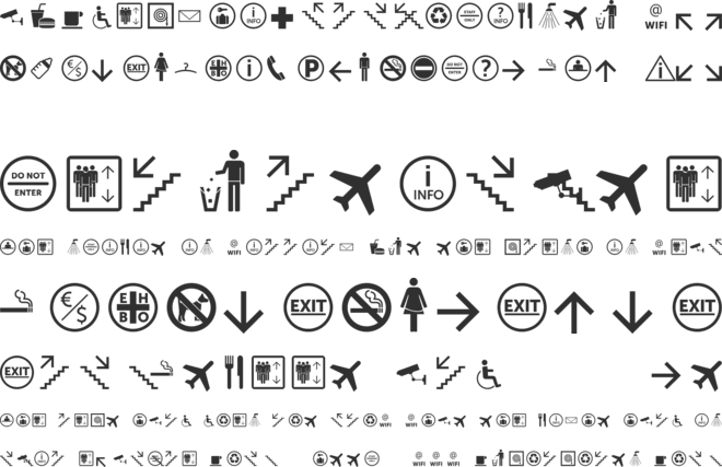 Symbol Signs font preview