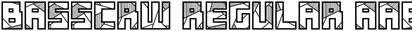 Basscrw Regular font