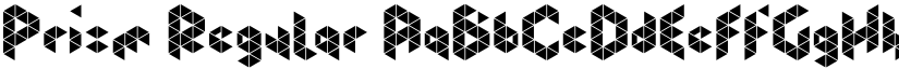 Prism Regular font