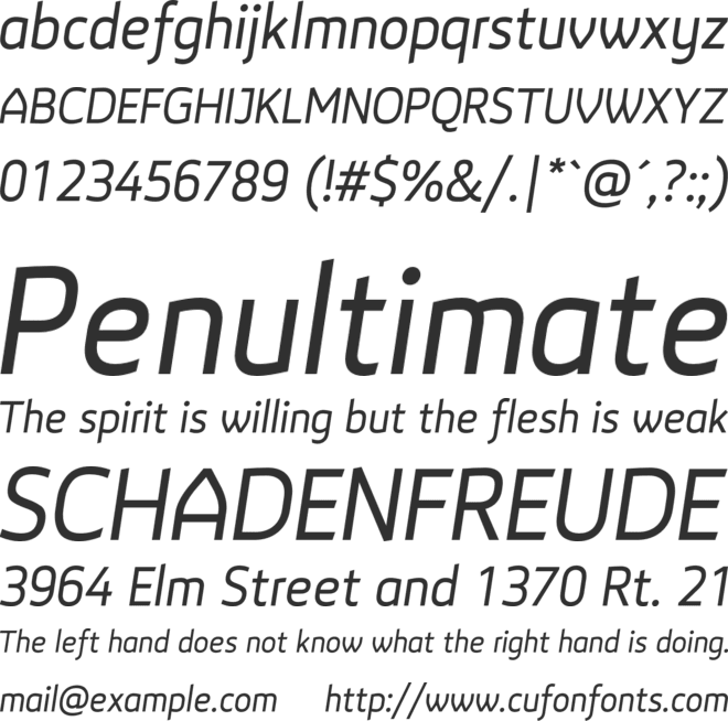 LT Reponse font preview