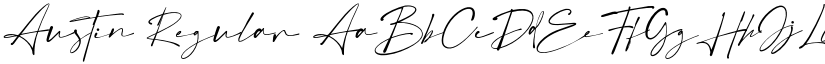Austin Regular font