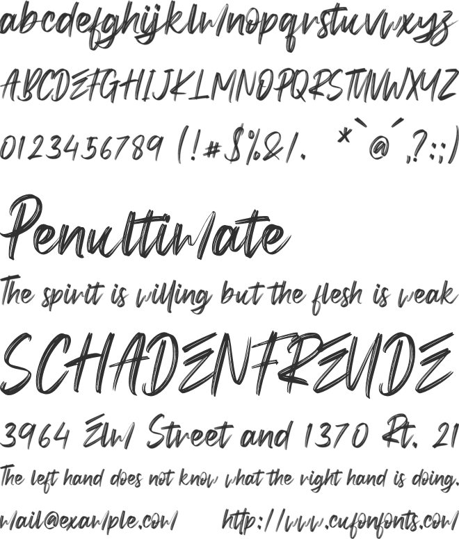 Twice Spoiller - Personal Use font preview