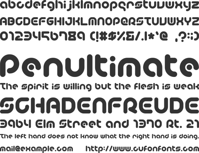 Teacher font preview