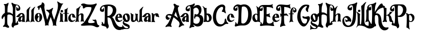HalloWitchZ Regular font