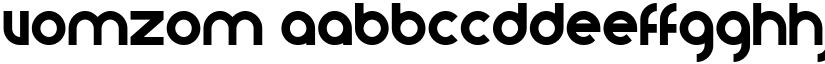 VomZom font