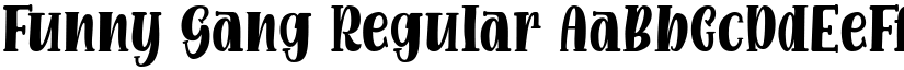 Funny Gang font download