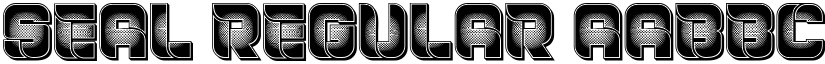 Seal Regular font