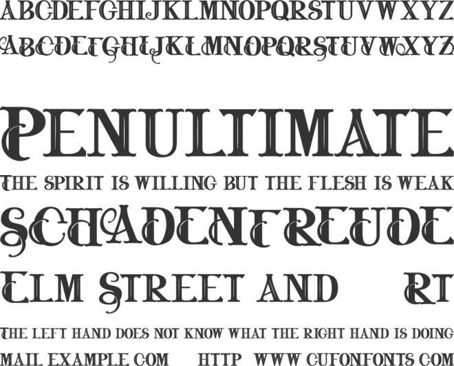 Beguns FREE font preview