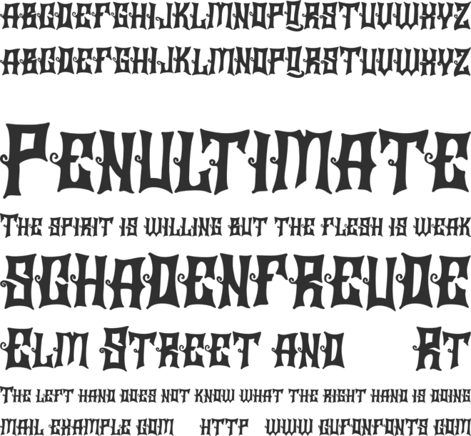 Braier FREE font preview