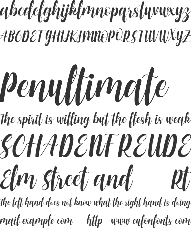Sweetboys FREE font preview