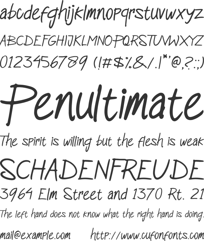 mocimoci font preview