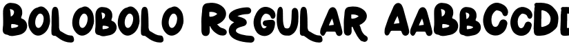 Bolobolo font download
