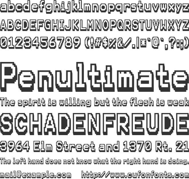 Karma Future font preview