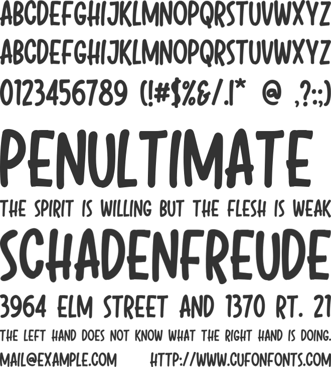 Cooper Jackson font preview