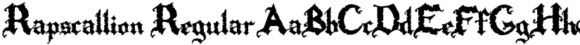 Rapscallion font download
