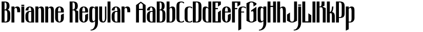 Brianne Regular font