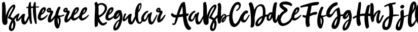 Butterfree Regular font