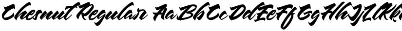 Chesnut font download