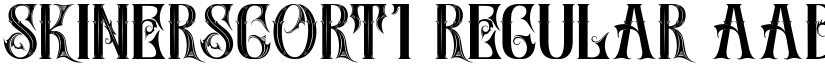 SkinerScort1 Regular font