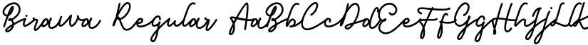 Birawa Regular font