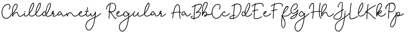 Chilldranety font download