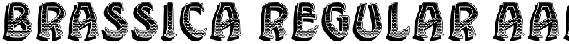 Brassica Regular font
