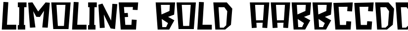 Limoline Bold font