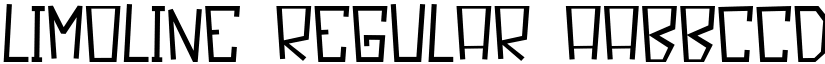 Limoline Regular font