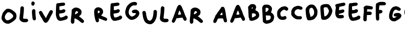 Oliver Regular font