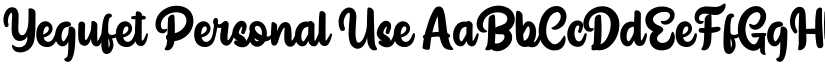Yegufet font download