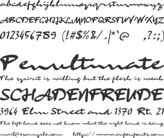 a Apotik font preview