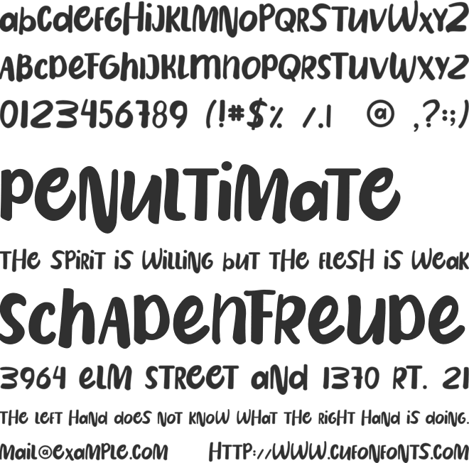 Dierja FREE font preview