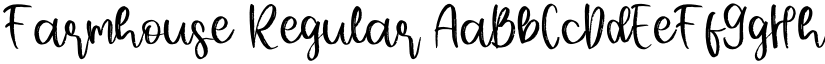 Farmhouse Regular font