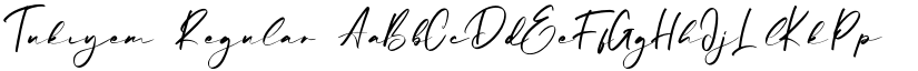 Tukiyem Regular font