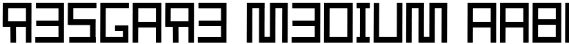 Resgare Medium font