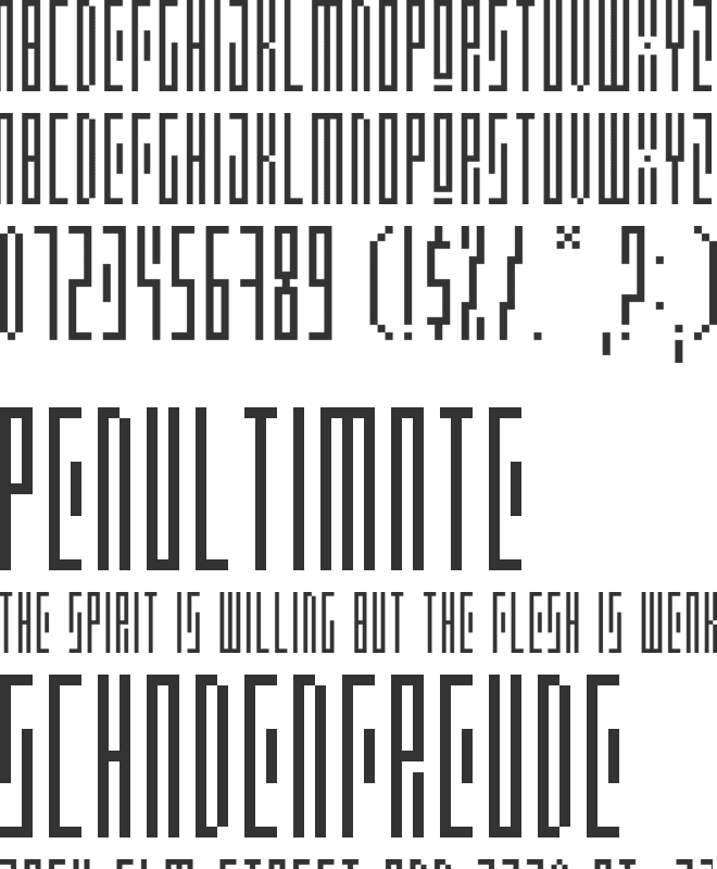 AWSM font preview