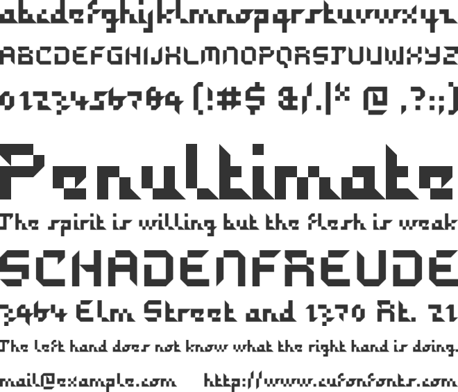 detalpalo font preview