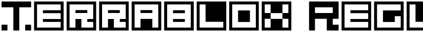Terrablox Regular font