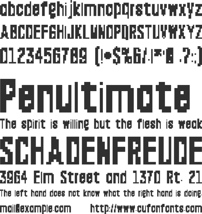 Terrage font preview