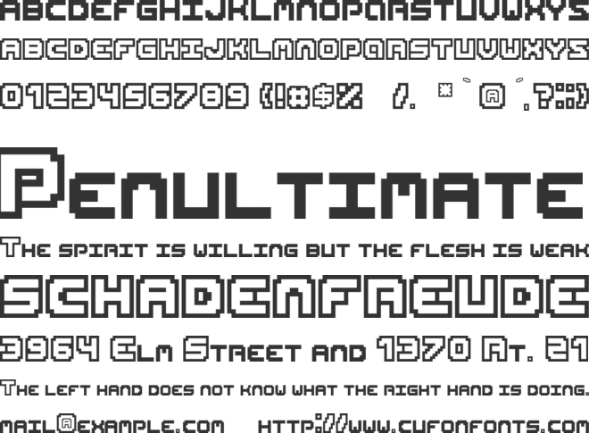 PIX_lite font preview