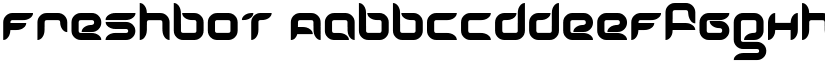 Freshbot font