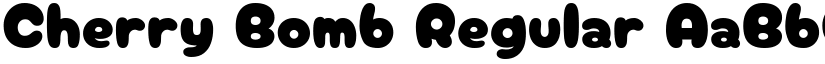 Cherry Bomb Regular font