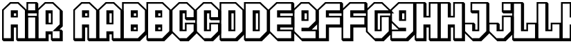 Air font