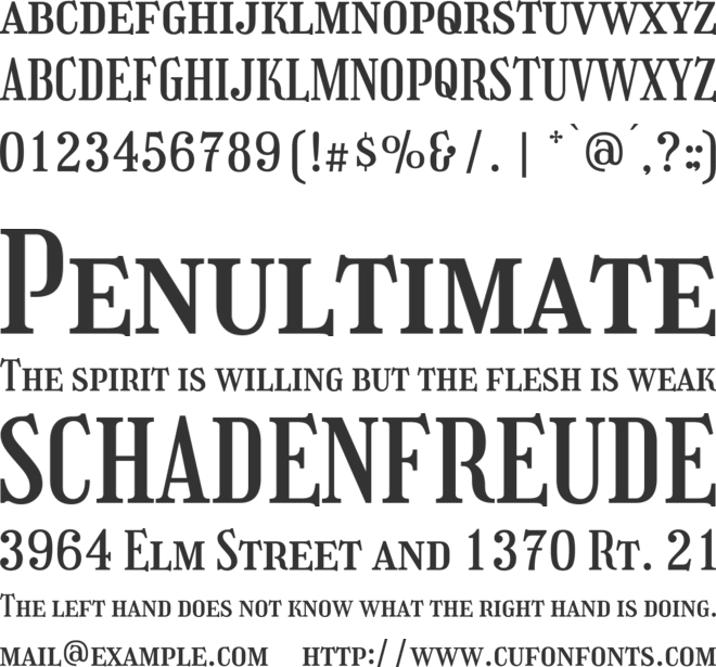 Girassol font preview