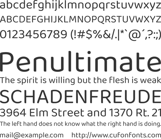 Baloo Thambi 2 font preview