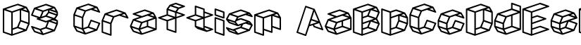 D3 Craftism font