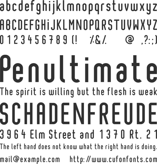 Pixochrome font preview